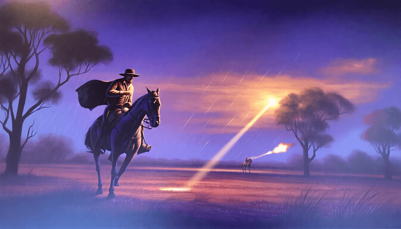 Retrato do Capitão Thunderbolt, o último bushranger