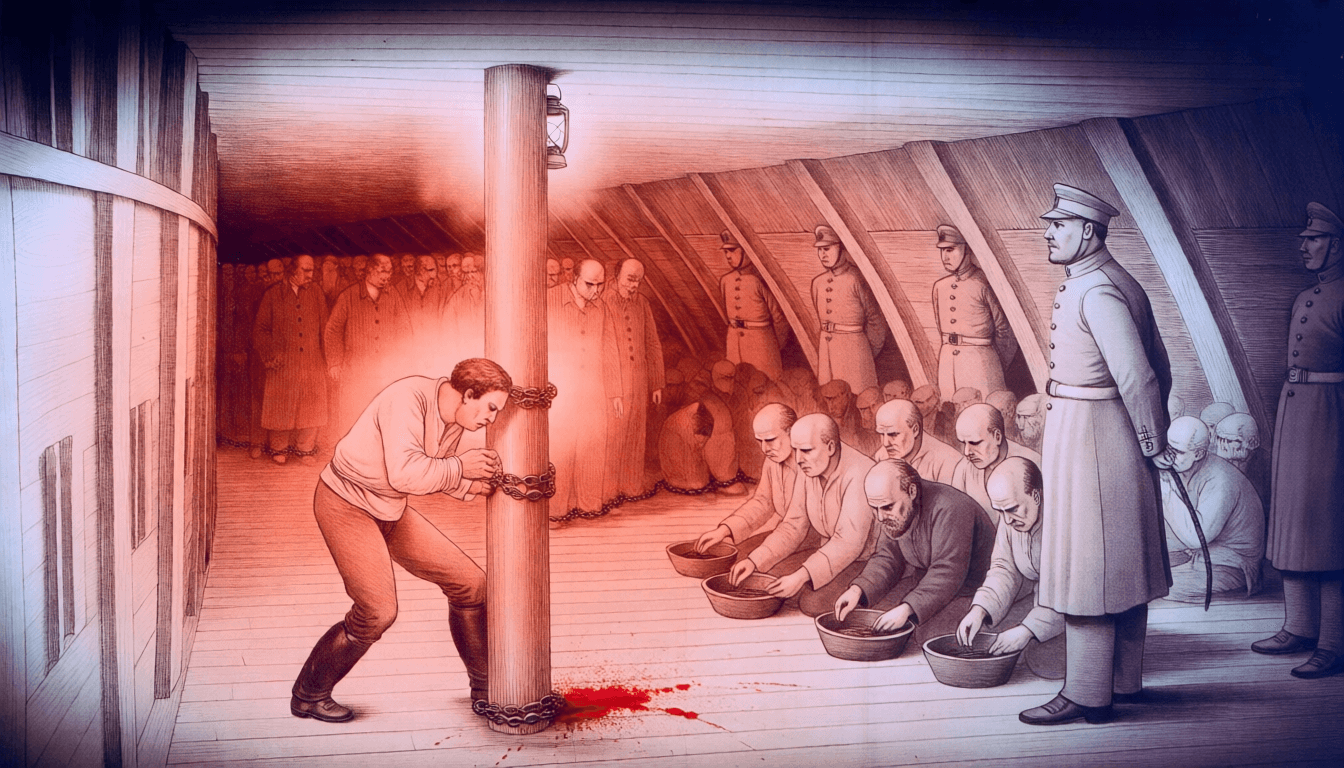 Navio Cook transportando condenados para Sydney (1836)