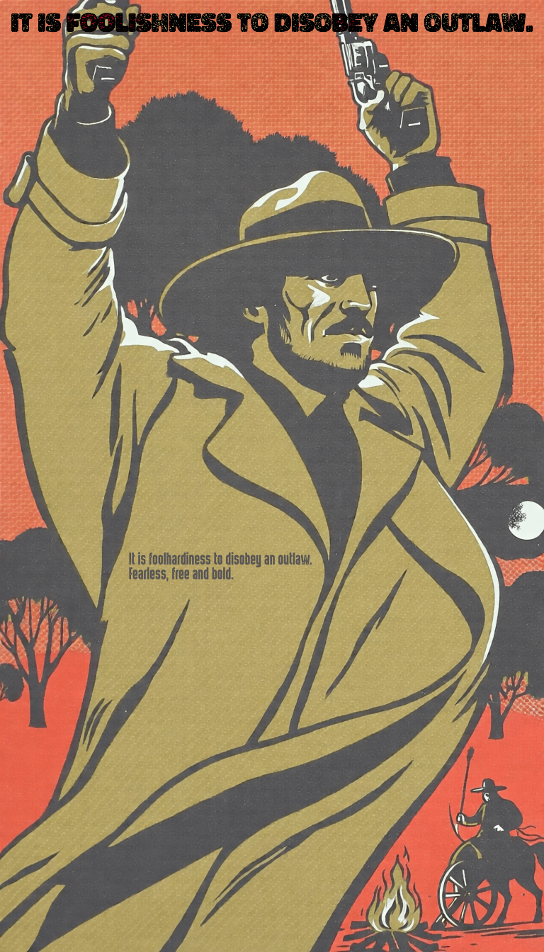 Ilustração artística intitulada Foolhardiness sobre o transporte penal