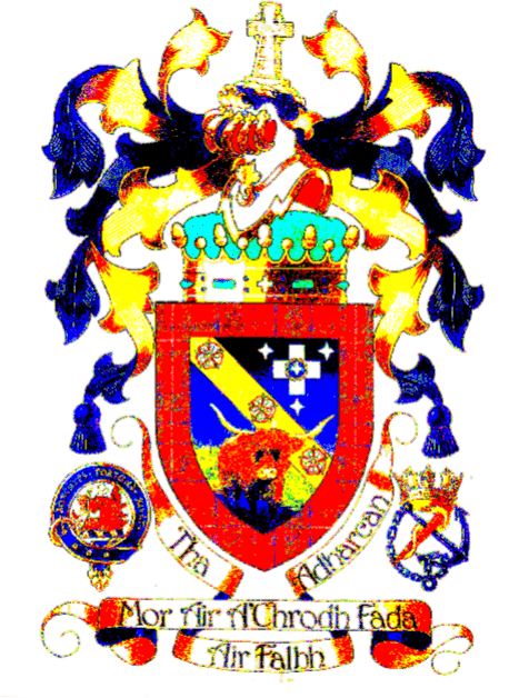 Brasão da família Mac Fhionghuin (MacKinnon)