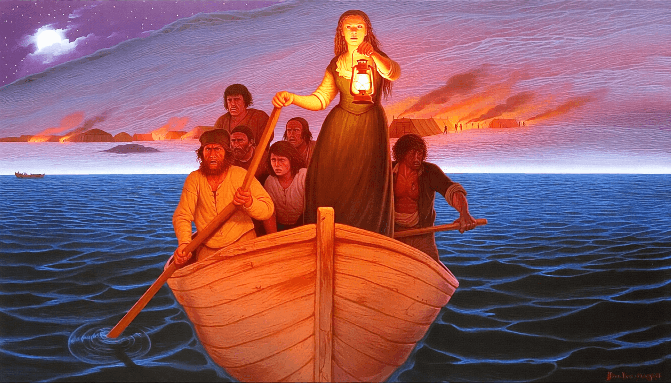 Fuga de Mary Bryant em barco rumo a Timor (1791)