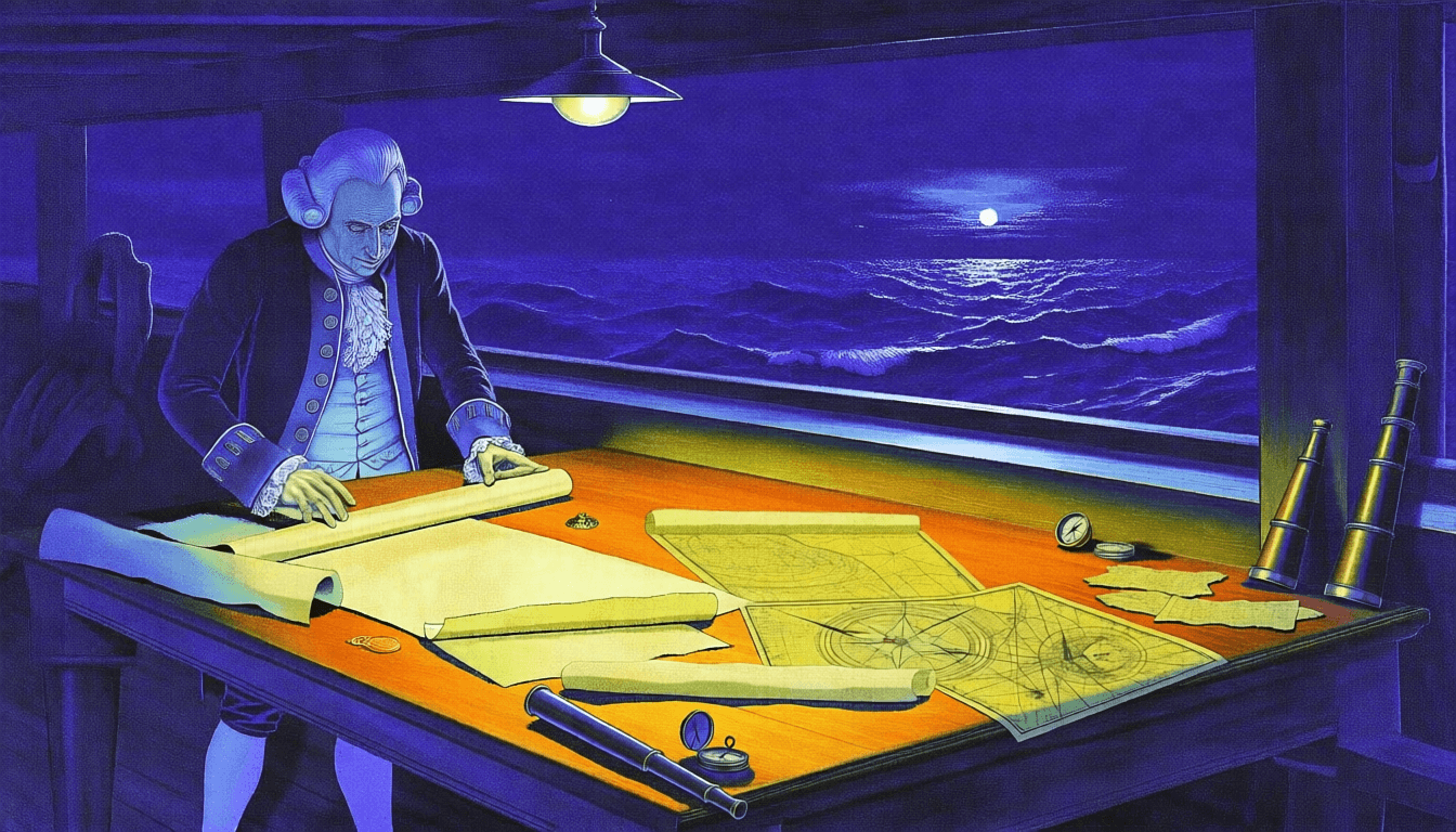 Instruções lacradas do Almirantado britânico para James Cook