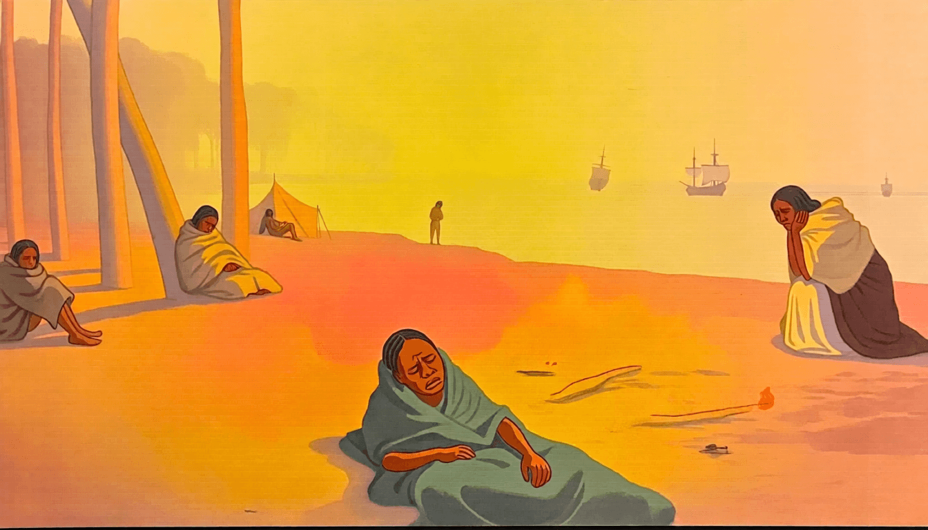 Surto de varíola em Sydney (1789) afetando povos aborígenes