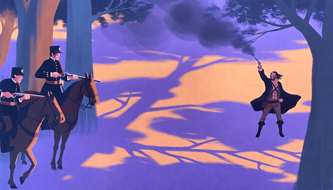 Capa da canção folclórica The Wild Colonial Boy